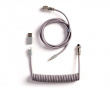 Coiled Aviator Kabel Straight 8K - Grå