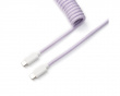 Coiled Aviator Kabel Straight 8K - Lys lilla