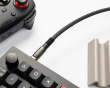 Double-Sleeved Geek Kabel 8K - Svart