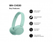 WH-CH530 trådløse on-ear hodetelefoner - Mint