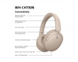 WH-CH730 Trådløse støydempende Bluetooth-hodetelefoner - Beige