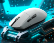 M9 Trådløs Gamingmus - hvit