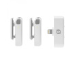 Wireless Micro Lightning Mikrofonsystem - Hvit