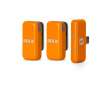 Wireless Micro USB-C Mikrofonsystem - Oransje