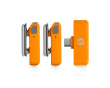 Wireless Micro USB-C Mikrofonsystem - Oransje