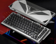 A75Ultra - 75% Magnetisk ANSI-tastatur [QIAN] - Silver Black