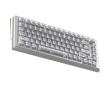A75Ultra - 75% Magnetisk ANSI-tastatur [QIAN] - Silver White