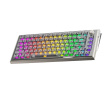 A75Ultra - 75% Magnetisk ANSI-tastatur [QIAN] - Silver White