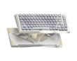 A75Ultra - 75% Magnetisk ANSI-tastatur [QIAN] - Silver White