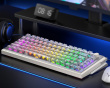A75Ultra - 75% Magnetisk ANSI-tastatur [QIAN] - Silver White