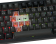 5075 V5 HE Black & Silver Trådløst Tastatur [Prism Magnetic]