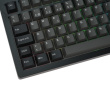 M1 V5 Trådlöst Tangentbord - Black & Silver [Rosewood Linear]