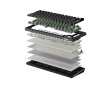 OK-HE-75 - 75% Mekanisk tastatur - Nordisk ISO - [Haimu HE-bryter]