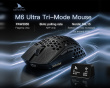 M6 Ultra Trådløs Gamingmus - Karbonfiber - Svart