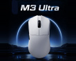 M3 Ultra Trådløs Gamingmus - Hvit