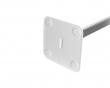 Headset Stativ Aluminium - Hvit (DEMO)
