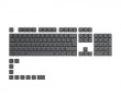 GPBT Keycaps ISO - 115 PBT Nordic-Layout - Black Ash (DEMO)