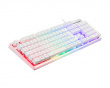 WK75 RGB Tastatur - Hvit (DEMO)