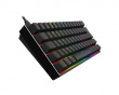 Aeon RGB Hotswap PBT Gaming Tastatur [Gateron Optical Red] - Svart (DEMO)