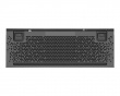 K100 AIR Wireless RGB Ultra-Thin Gaming Tastatur [MX ULP Tactile] - Svart (DEMO)