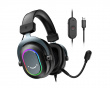 H6 USB 7.1 Gaming Headset RGB - Svart (DEMO)