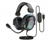 H6 USB 7.1 Gaming Headset RGB - Svart (DEMO)