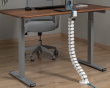 Flexible Desk Cable Management Spine - Hvit Kabelkanal (DEMO)