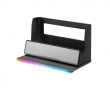 Universal Device Organizer with RGB Desk - Oppbevaring til arbeidsbord Grå (DEMO)