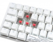 ONE 3 SF Pure White RGB Hotswap Tastatur [MX Red] (DEMO)