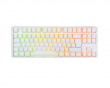 ONE 3 TKL Pure White RGB Hotswap Tastatur [MX Blue] (DEMO)