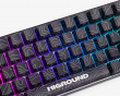 BLACKICE Base 65 Hotswap Gaming Tastatur - ANSI [White Flame] (DEMO)
