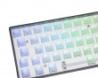 BLACKICE Base 65 Hotswap Gaming Tastatur - ISO Nordic [White Flame] (DEMO)