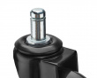 Hjul til Stol 3″ Universal - Svart (DEMO)