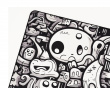 Rizz - Gaming Musematte - M - Mid - Doodles - NachoCustomz Edition (DEMO)