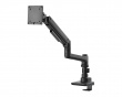Skjermstativ 20kg Heavy-Duty 17”-49” Svart med USB-porter - 1 Skjerm (DEMO)