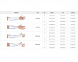 ES Arm Sleeve Palm Long - Size L - Hvit (DEMO)
