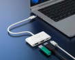 USB-C til 4K HDMI Adapter - USB-A - USB-C 100W PD (DEMO)