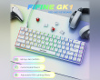 AmpliGame GK1W ANSI Gaming Tastatur - Hvit (DEMO)