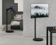 Gulvstativ med justerbar arm for TV - Svart (DEMO)