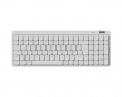Flow Lite100 96% Low-Profile Mekanisk Tastatur [Lofree Specter] - Off White (DEMO)