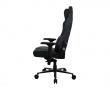 Vernazza Supersoft Fabric Gamingstol - Svart (DEMO)
