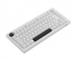 5075B Plus-S Black on White Trådløst Tastatur - Hvit [Rosewood] (DEMO)