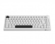 5075B Plus-S Black on White Trådløst Tastatur - Hvit [Rosewood] (DEMO)