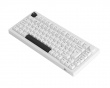 5075B Plus-S Black on White Trådløst Tastatur - Hvit [V3 Lavender Purple Pro] (DEMO)