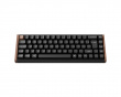 K6 HE SE Trådløst QMK Tastatur [Gateron 2.0 Purple Magnetic Switch] - Wood Black (DEMO)