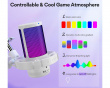DGM20S - USB RGB Gamingmikrofon Kit - Hvit (DEMO)