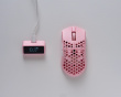 AKITSU Medium Karbonfiber 8K Trådløs Gamingmus - Rosa [Limited Edition] (DEMO)