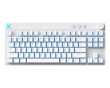 Mix 87 Hall Effect Magnetisk Gaming Tastatur ANSI - Hvit (DEMO)
