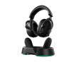 V9 Turbo Trådløst Hodetelefonsett - Steel Black (DEMO)