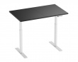 Premium Skrivebord Hev og Senkbart 1200x700mm Elektrisk - Hvit/Svart